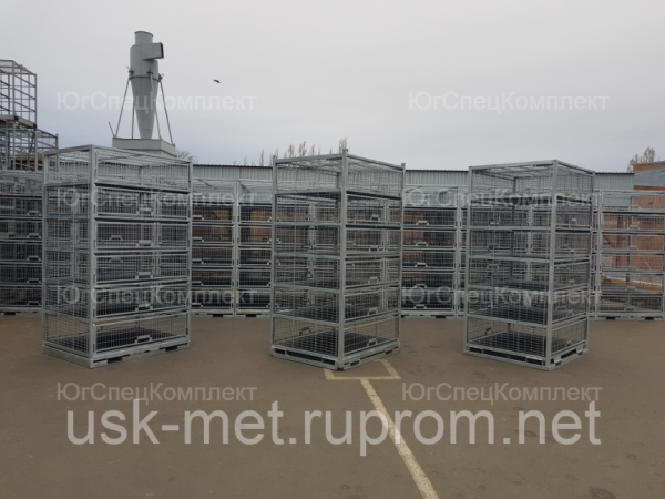 КОНТЕЙНЕР ДЛЯ ПЕРЕВОЗКИ ИНДЕЙКИ ТИП КТ-6.С(линия STORK) (6-ти ярусный)